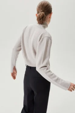 Cardigan court en Laine Mérinos
