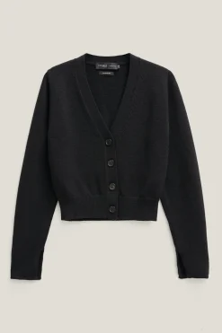 Cardigan court en Laine Mérinos
