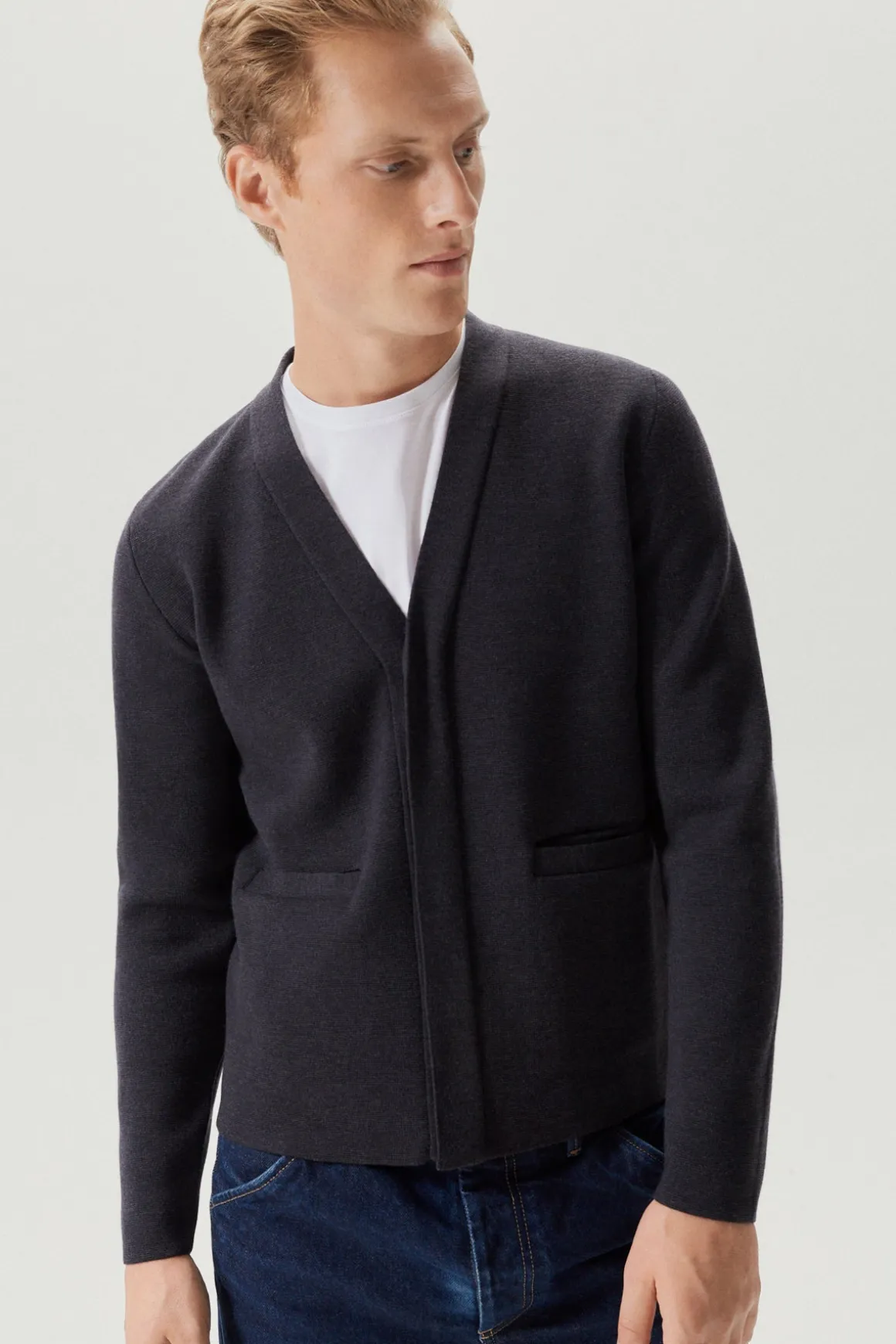 Cardigan en Laine Mérinos