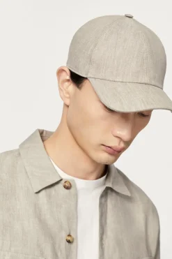 Casquette en Sergé de Lin