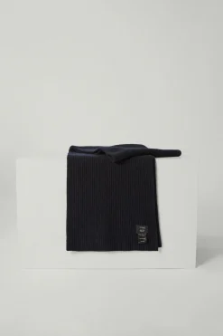 Écharpe en maille de Laine côtelée