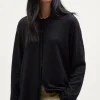 Chemise à manches longues en Lin et Coton
