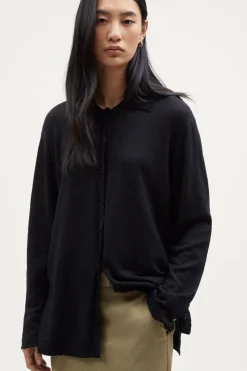 Chemise à manches longues en Lin et Coton