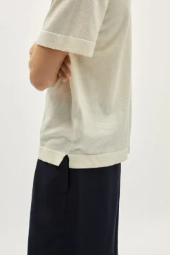 Chemise Bowling en Lin et Coton