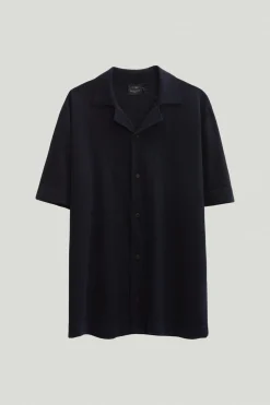Chemise Bowling en Lin et Coton