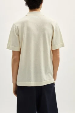 Chemise Bowling en Lin et Coton