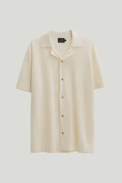 Chemise Bowling en Lin et Coton