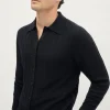 Chemise côtelée ultra douce