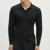 Chemise côtelée ultra douce