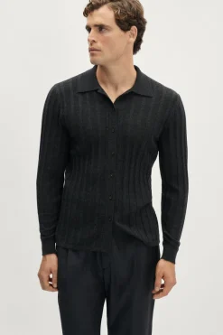 Chemise côtelée ultra douce