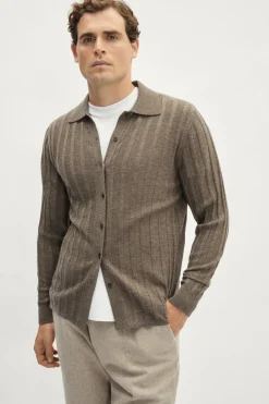 Chemise côtelée ultra douce