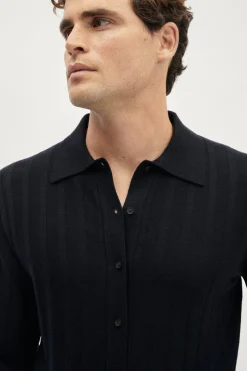 Chemise côtelée ultra douce