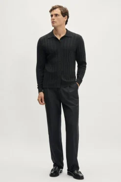 Chemise côtelée ultra douce