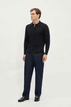 Chemise côtelée ultra douce