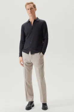 Chemise en maille de Laine Mérinos