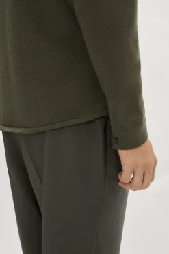 Chemise en maille de Laine Mérinos