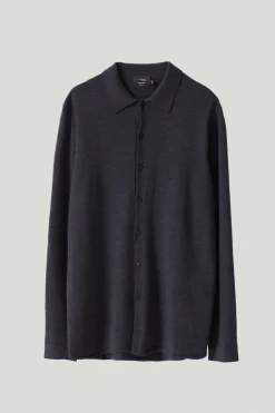 Chemise en maille de Laine Mérinos