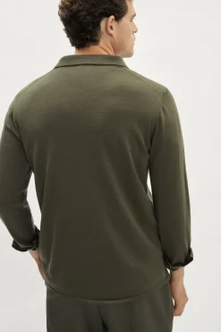 Chemise en maille de Laine Mérinos