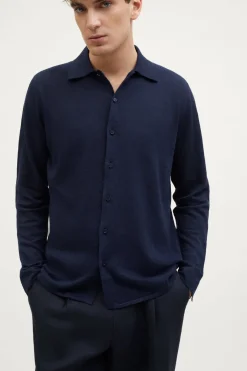 Chemise en maille de Lin et Coton