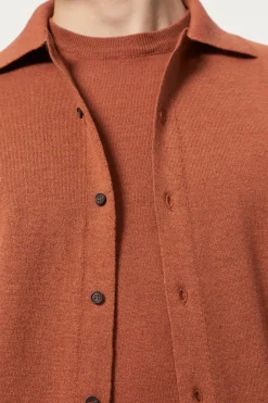 Chemise en maille de Lin et Coton