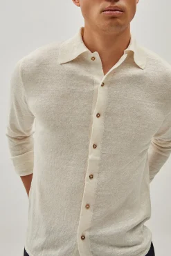 Chemise en maille de Lin et Coton - Version imparfaite