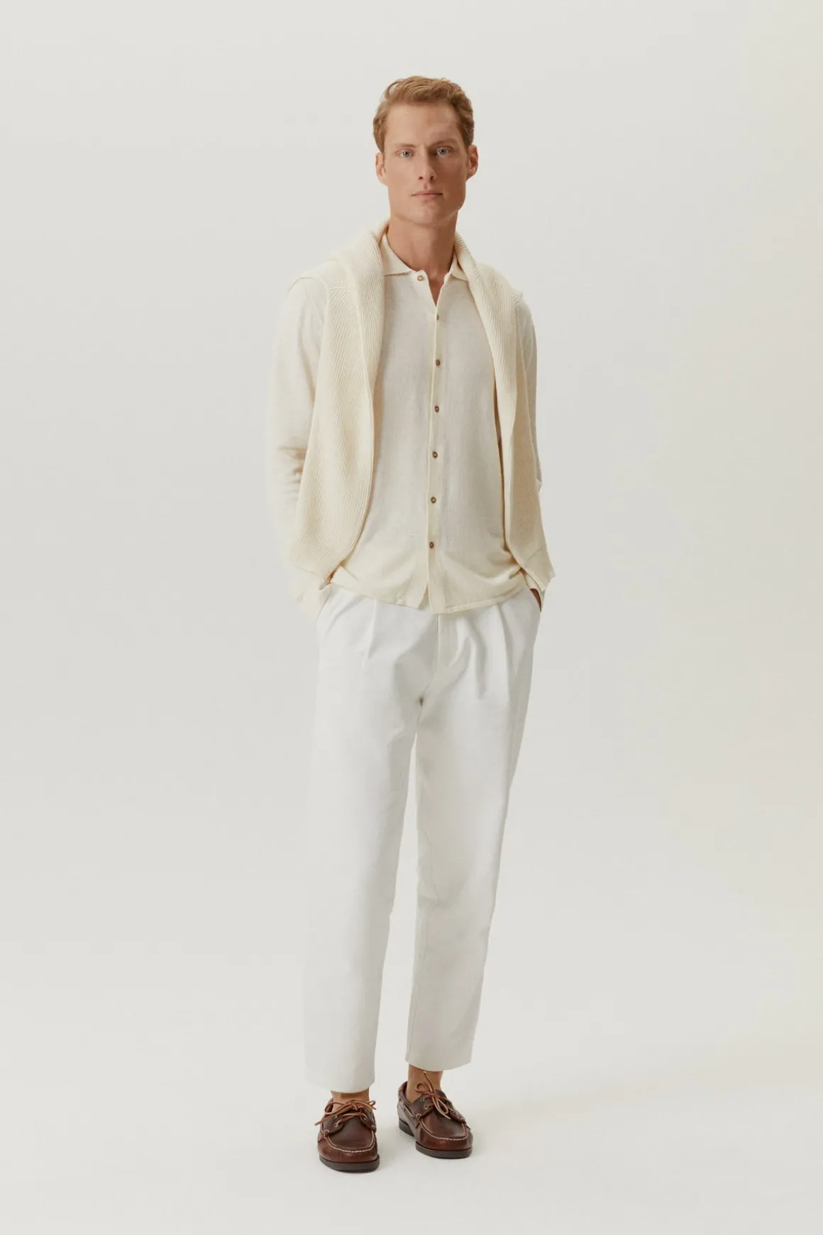 Chemise en maille de Lin et Coton