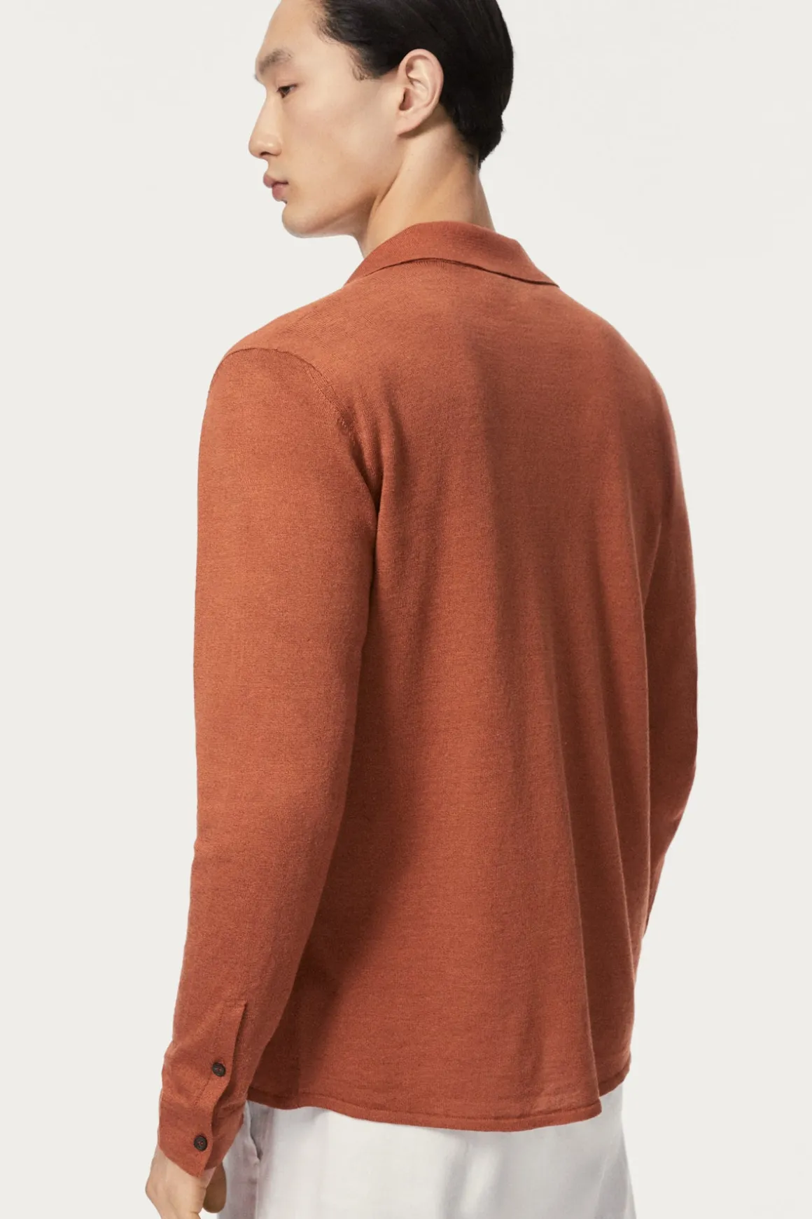 Chemise en maille de Lin et Coton