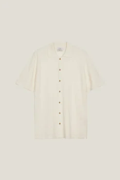La chemise à manches courtes en coton en lin - Version imparfaite