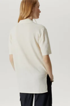 La chemise à manches courtes en coton en lin