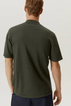 La chemise à manches courtes en coton en lin