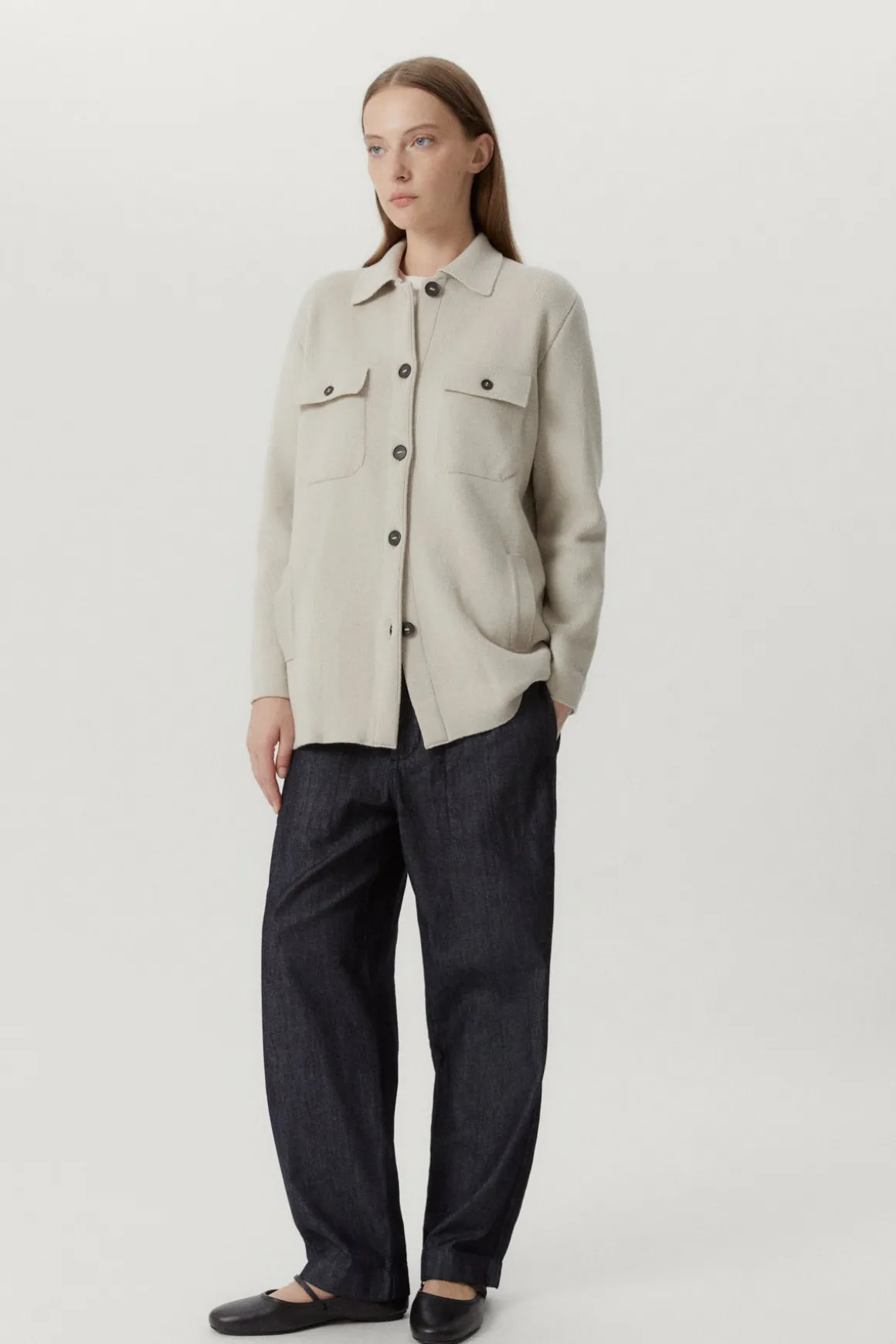 La veste de surfacte en laine mérinos