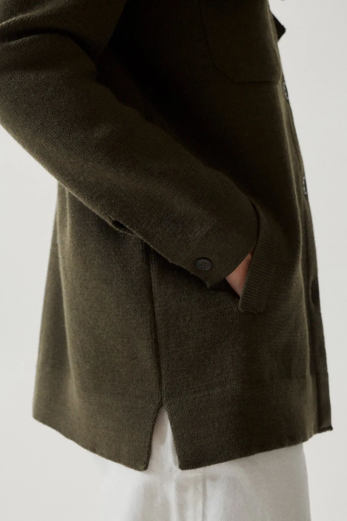 La veste de surfacte en laine mérinos