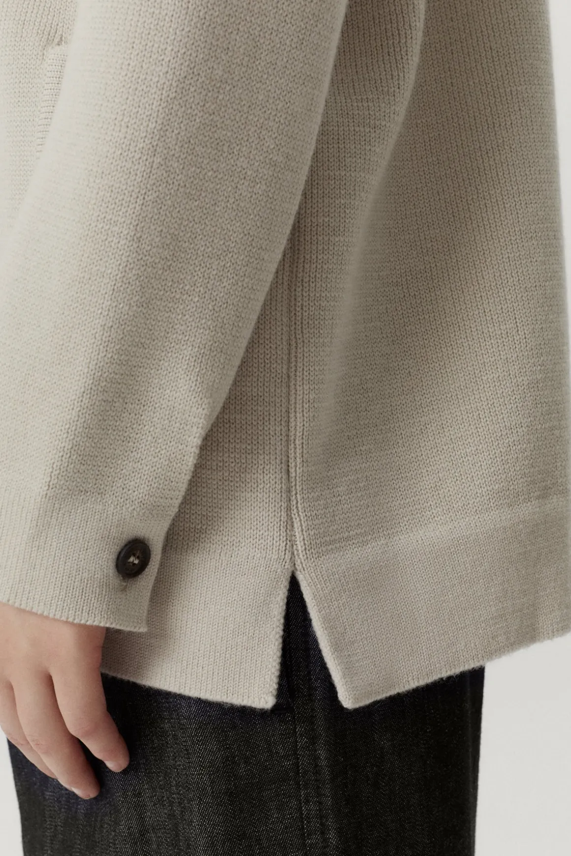 La veste de surfacte en laine mérinos