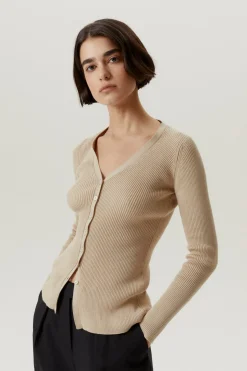 Le cardigan birégone en coton biologique