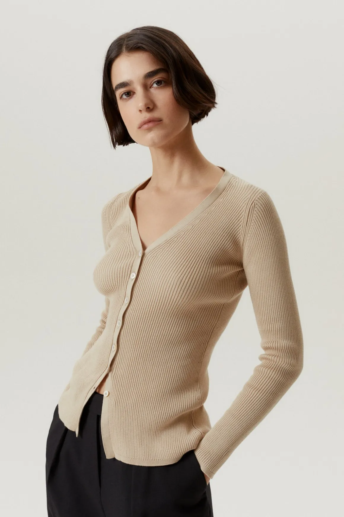 Le cardigan birégone en coton biologique