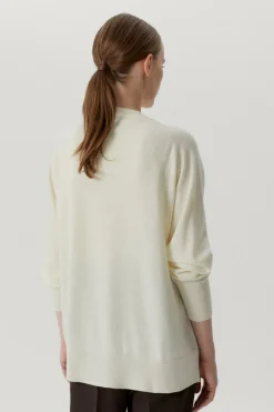 Le cardigan détendu en laine ultrasoft