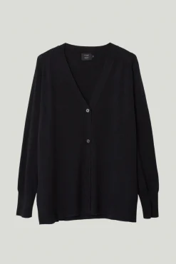 Le cardigan détendu en laine ultrasoft