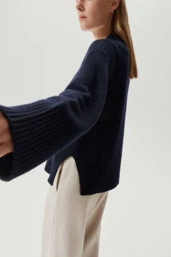 Le cardigan détendu en laine