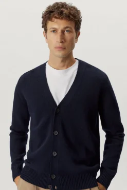 Le cardigan en laine