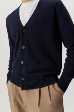 Le cardigan en laine