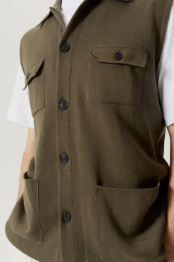 Le gilet en coton biologique