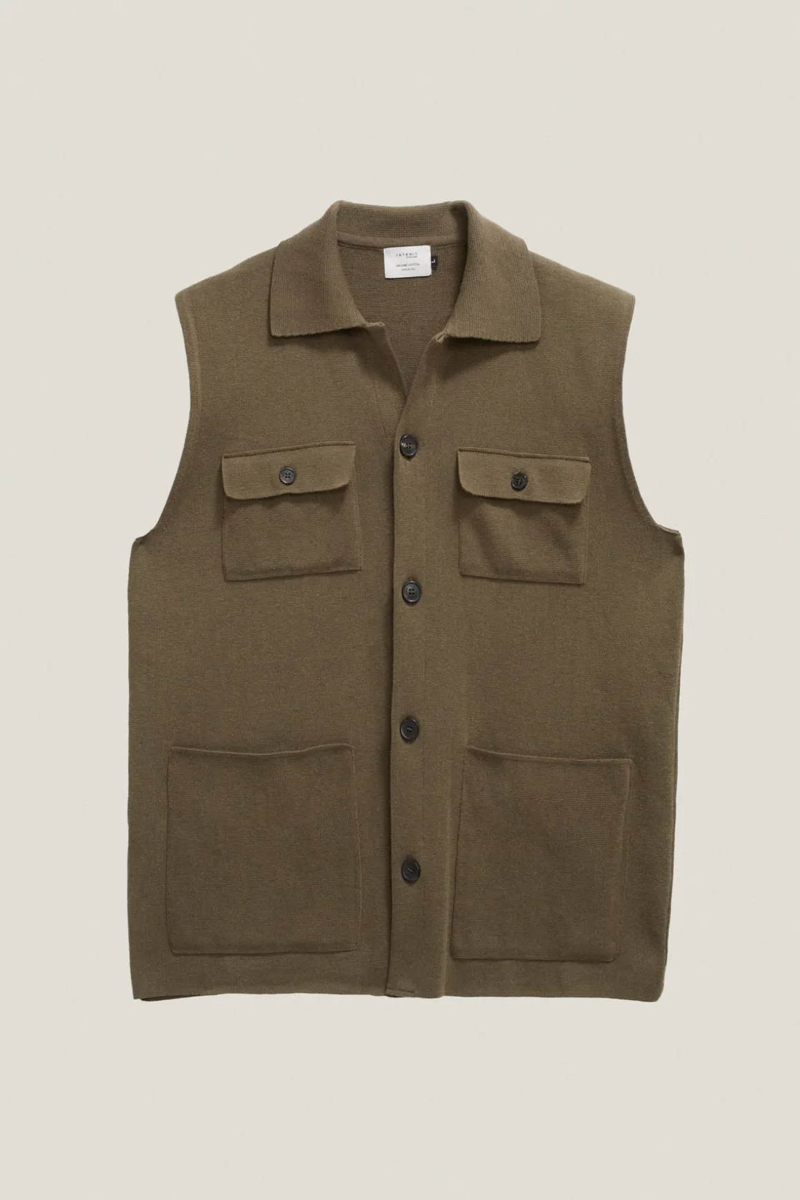 Le gilet en coton biologique