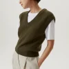 Le gilet en laine mérinos