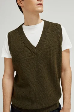 Le gilet en laine mérinos - Version imparfaite