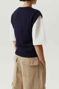 Le gilet en laine mérinos - Version imparfaite