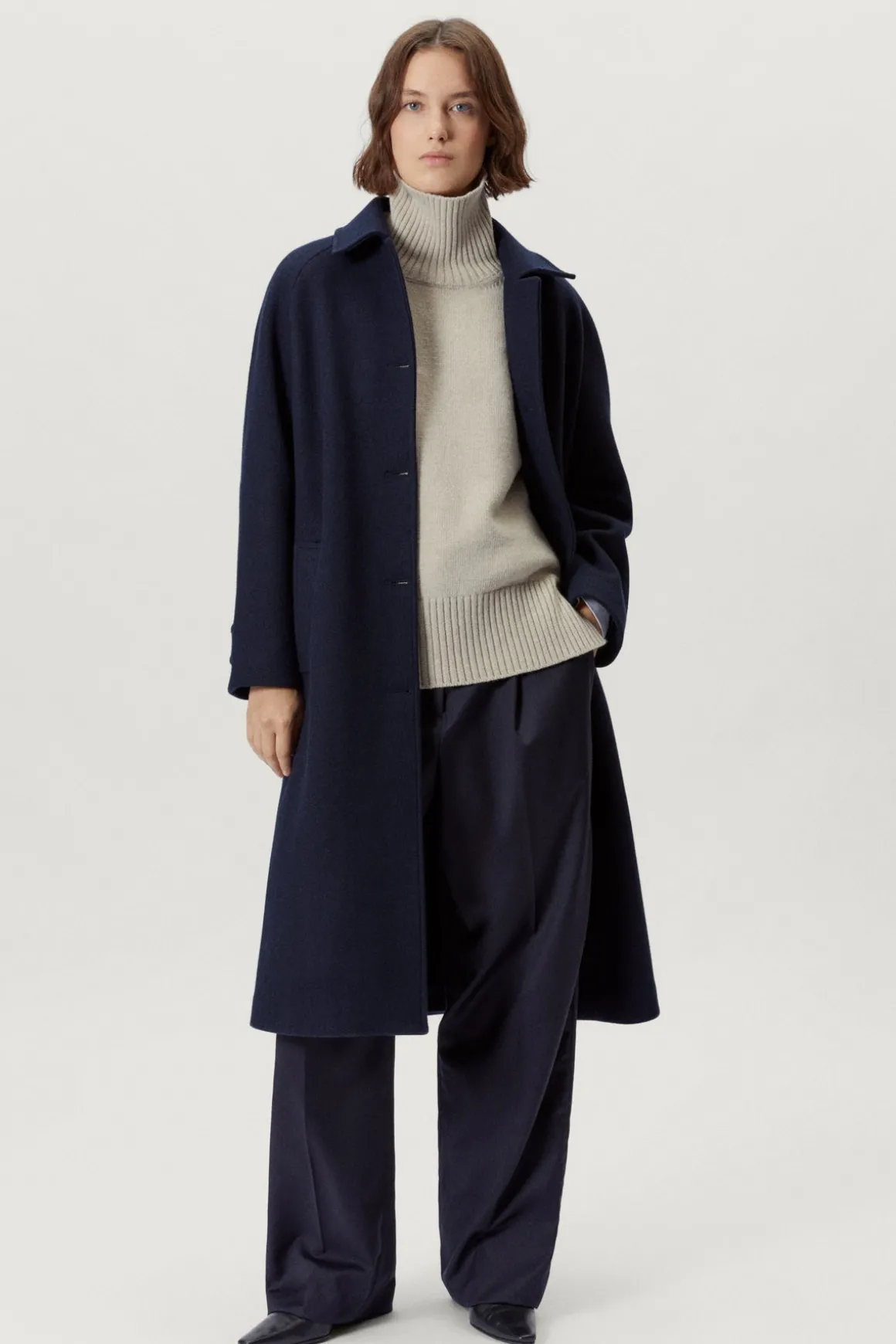 Le manteau en laine