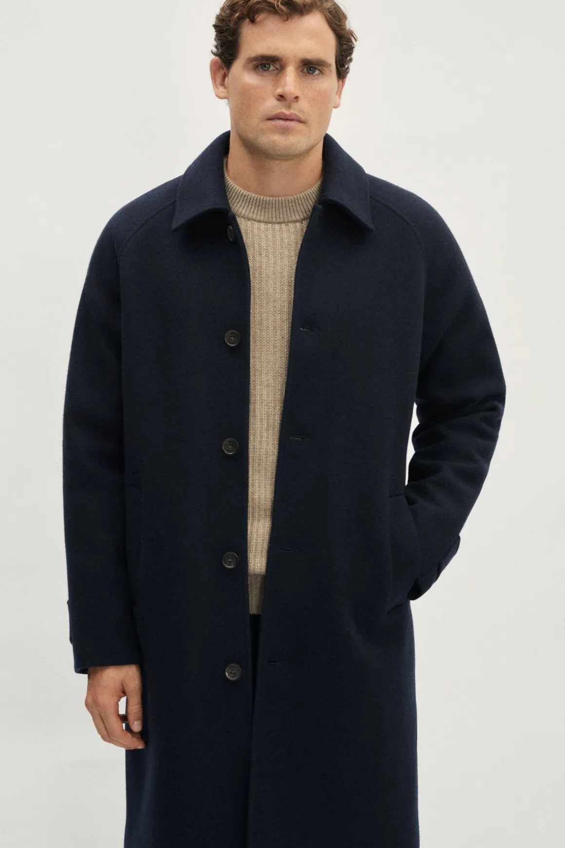 Le manteau en laine