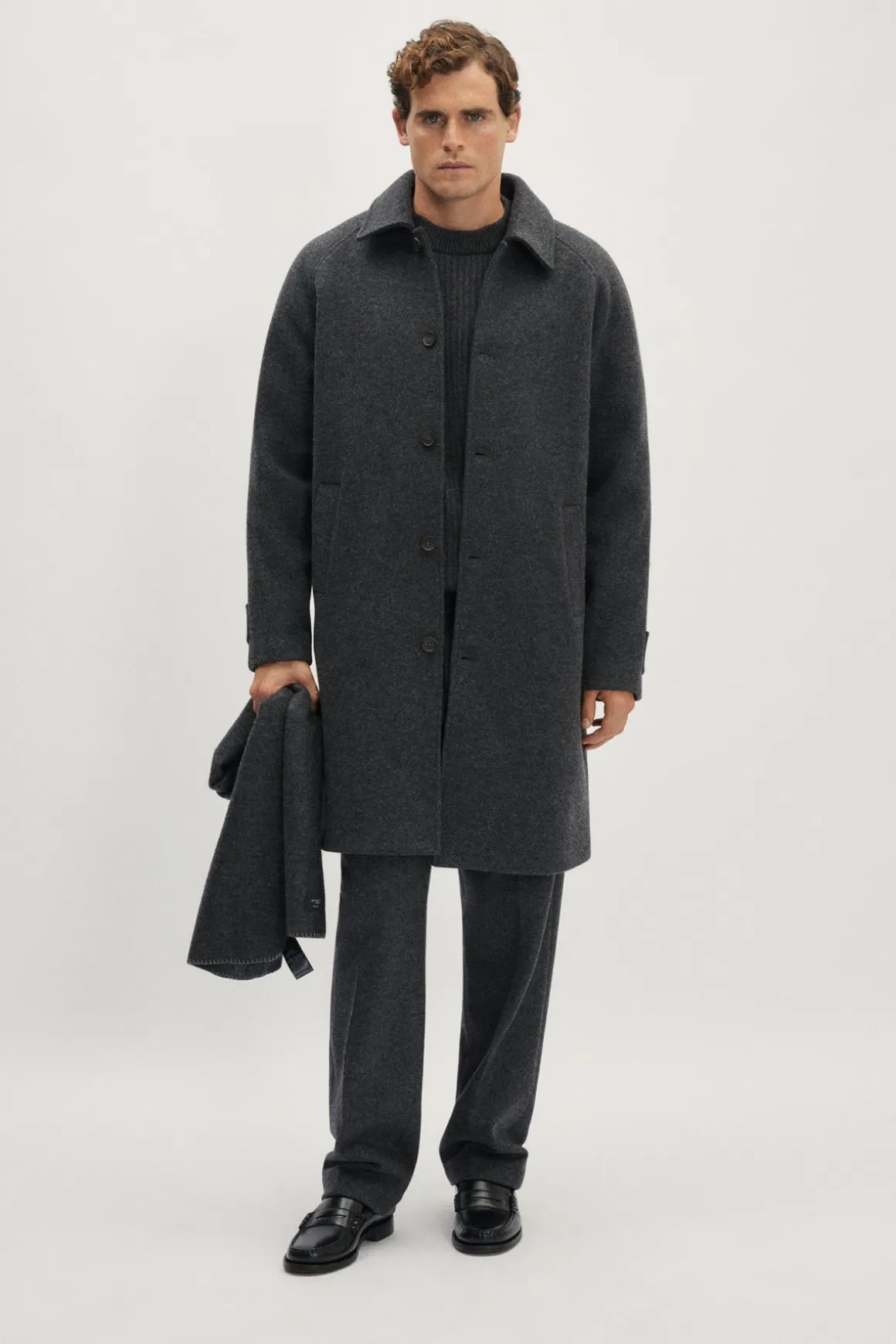 Le manteau en laine
