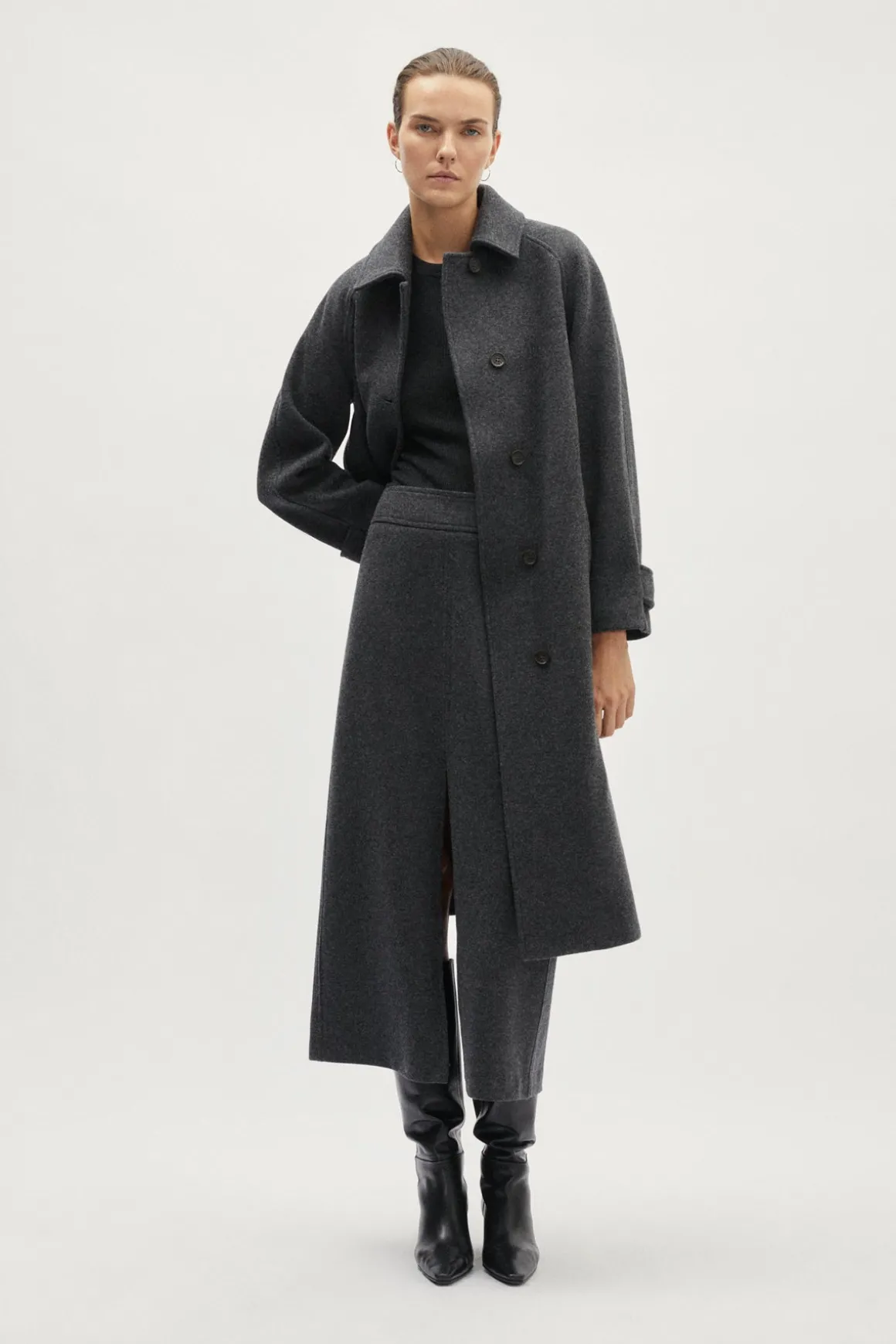 Le manteau en laine