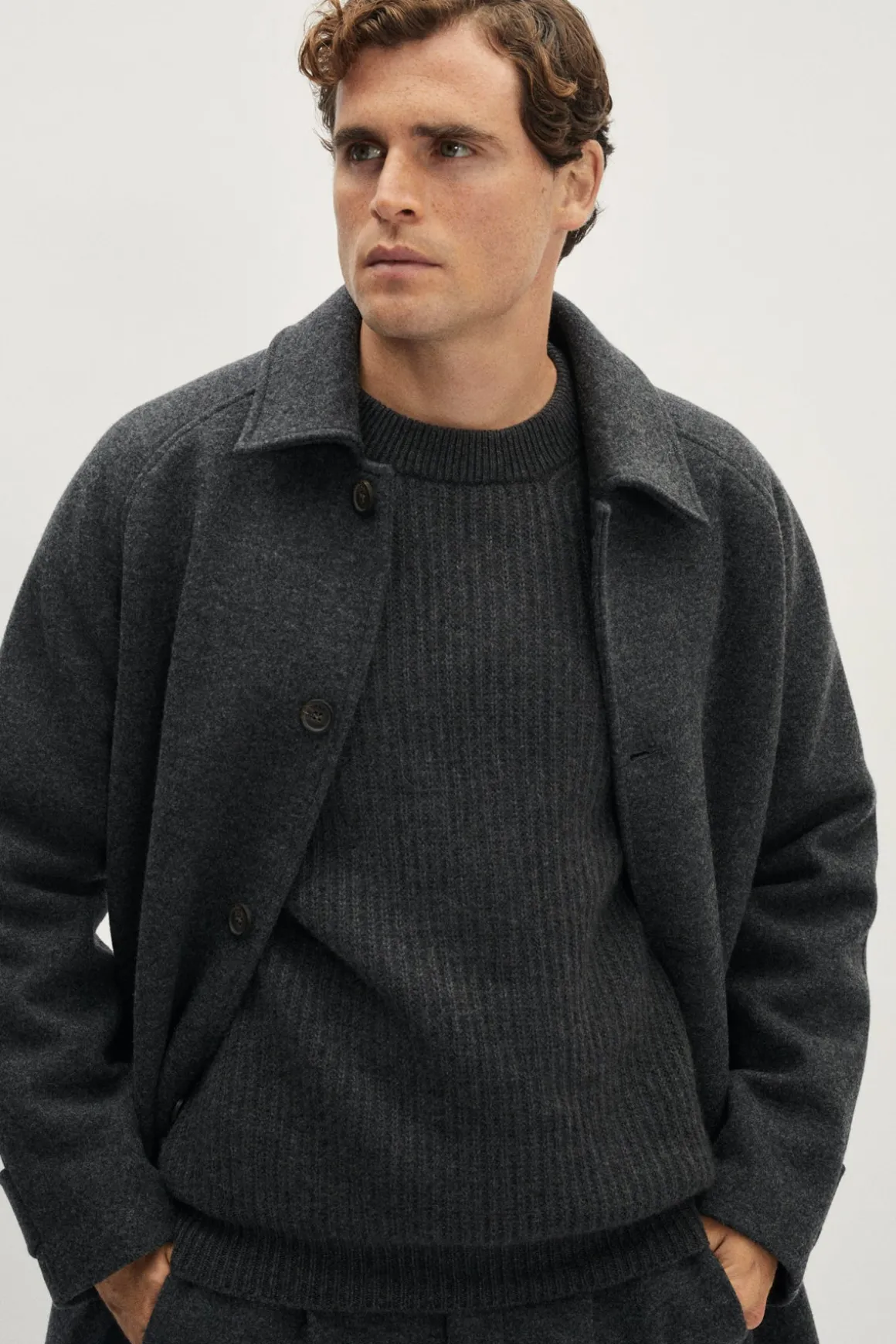 Le manteau en laine